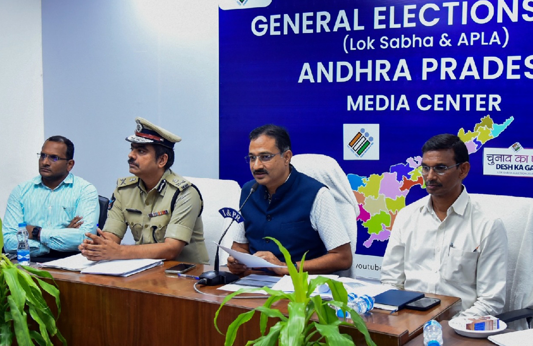 Single-phase polling for 175-member Andhra Assembly, 25 LS seats