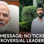 BJP Warns Controversial Leaders: No Lok Sabha Tickets Granted