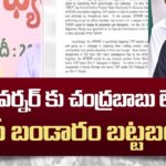 Chandrababu Naidu Writes Governor Abdul Nazir