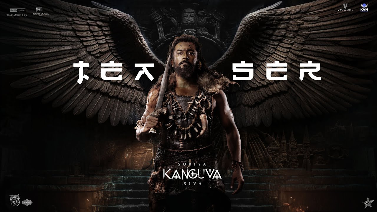 Teaser: Get a Sneak Peek into Suriya’s Intense Avatar in “Kanguva”