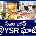 LIVE : AP CM YS Jagan Pays Tributes To Dr YSR at YSR Ghat at Idupulapaya