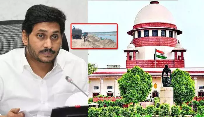 ఇసుక అరాచకాలపై సుప్రీం చెంపదెబ్బ!