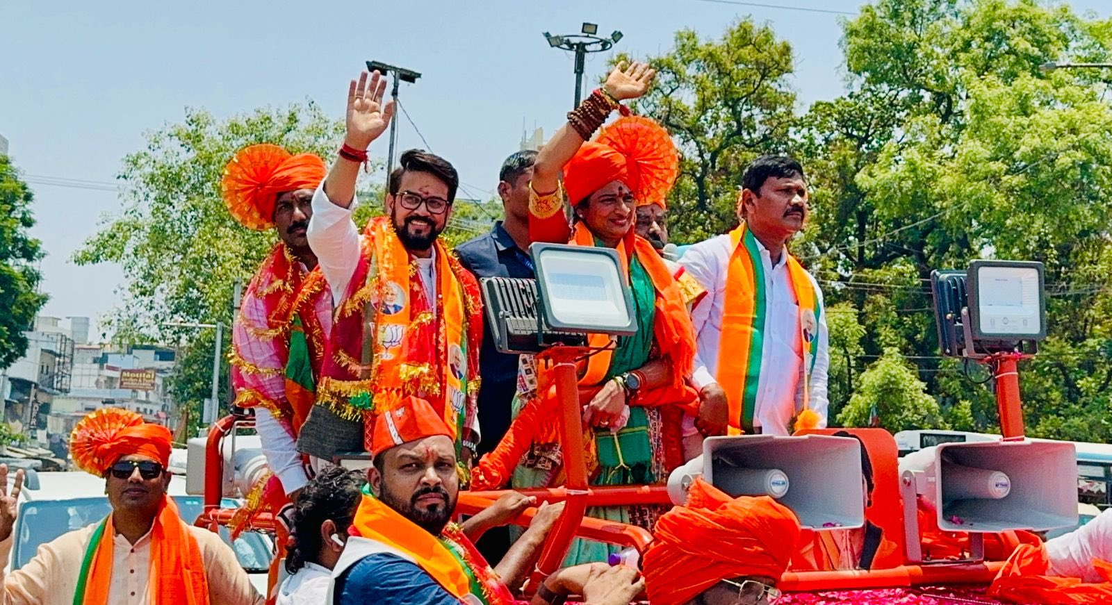 Anurag Thakur Confident To Defeat Owaisi By BJP’s Women Candidate