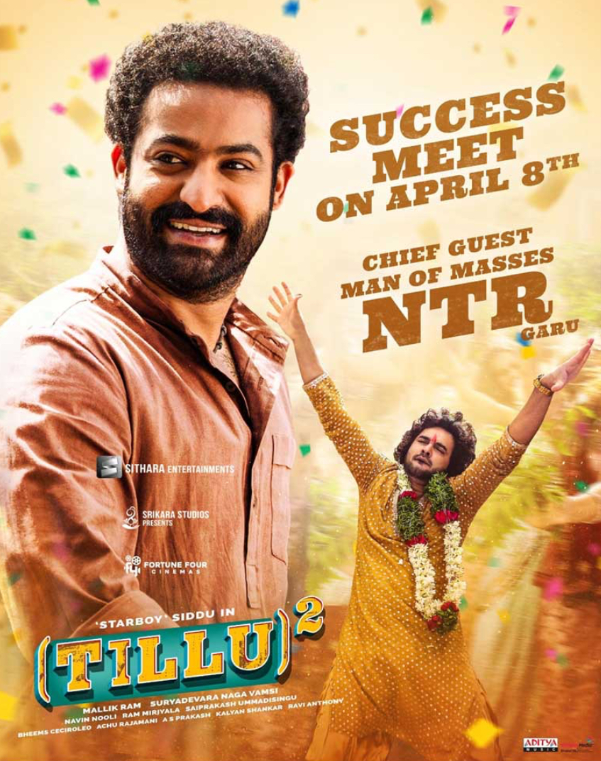 NTR Takes the Spotlight: Tillu Square’s Spectacular Victory Bash