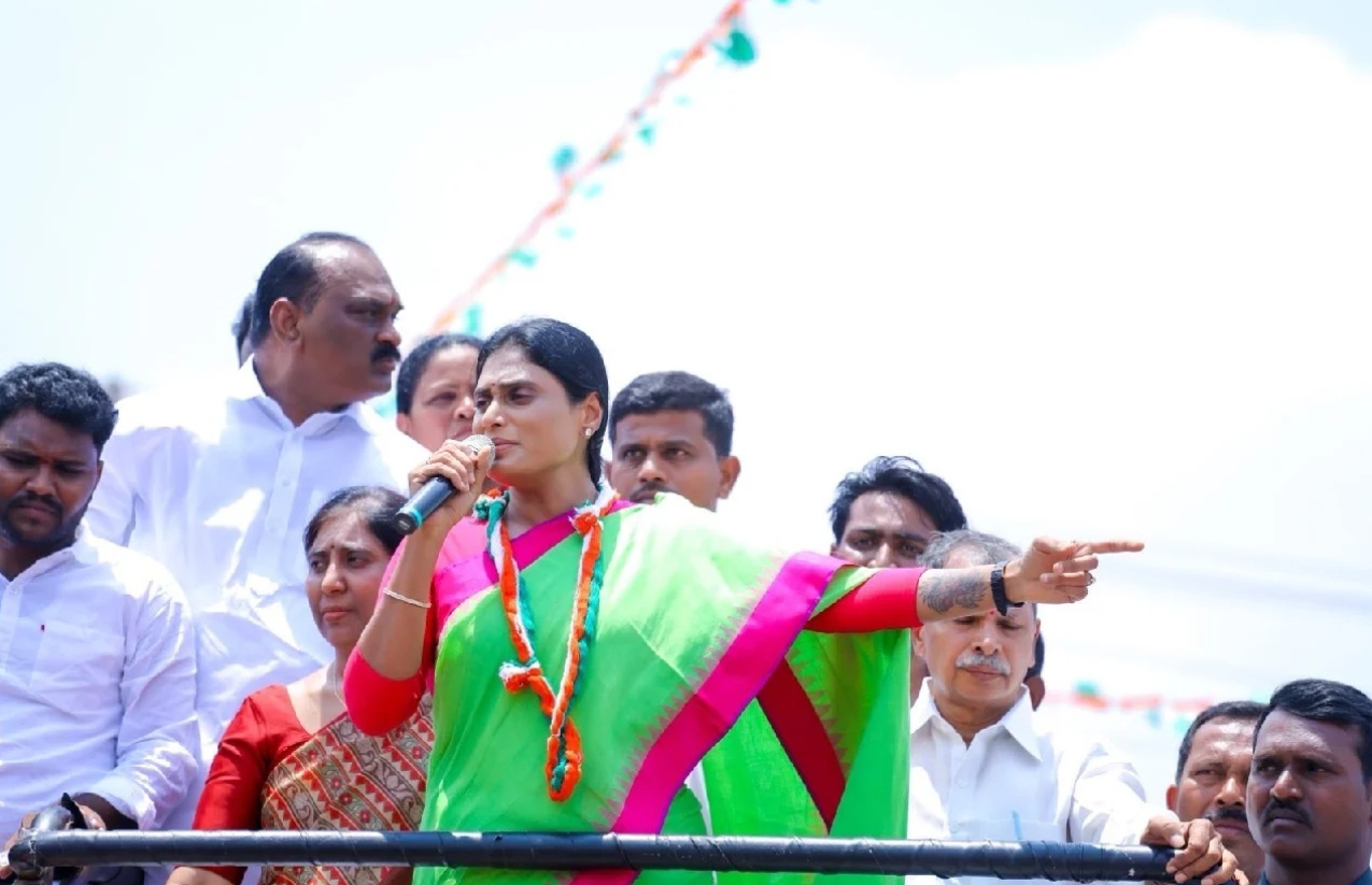 Attempt to disrupt YS Sharmila’s campaign in brother Jagan’s constituency