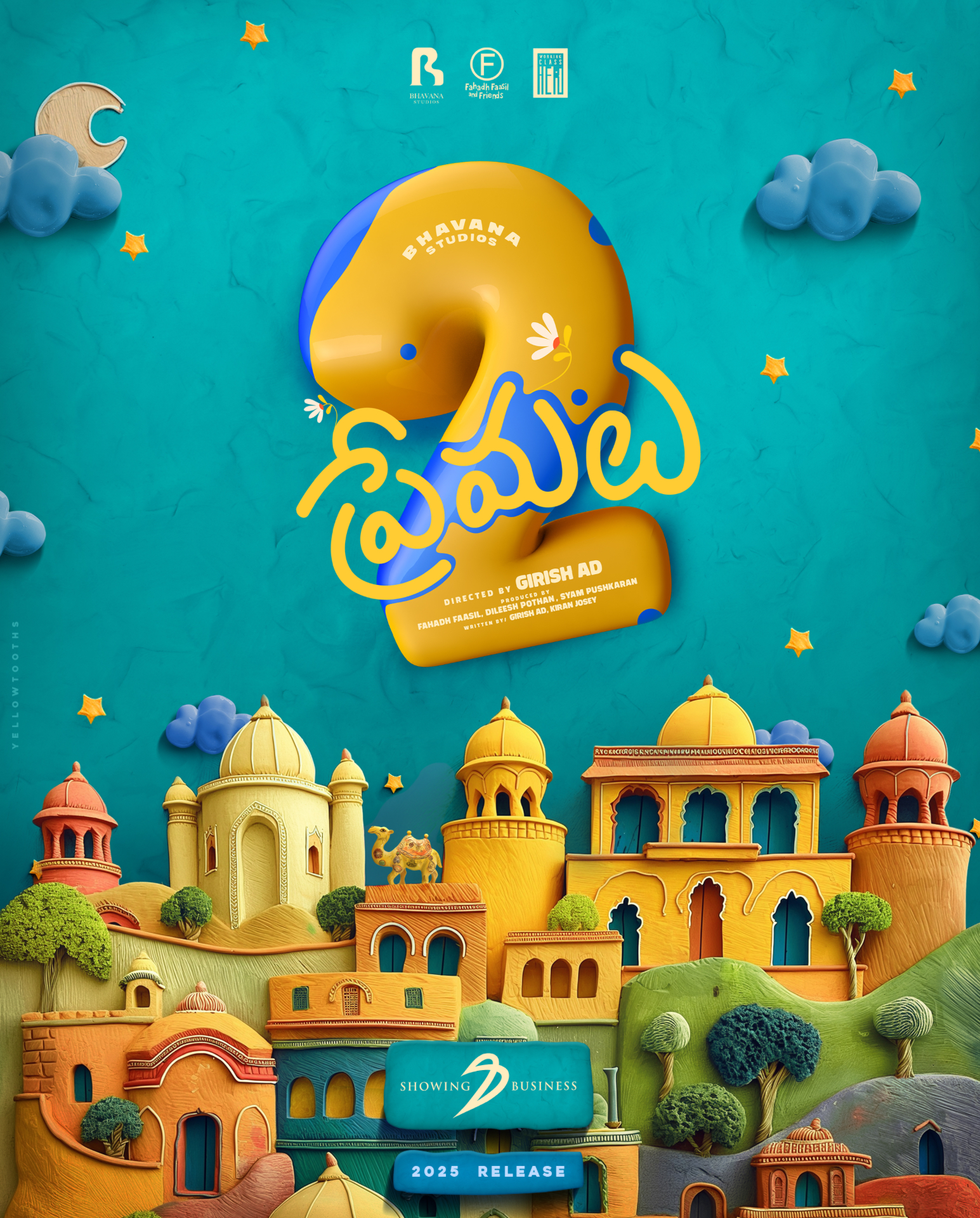 Naslen K Gafoor and Mamitha Baiju Reunite for ‘Premalu 2’ in 2025