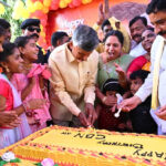 Chandrababu Naidu turns 74: ‘Annadanam’ by wife, 750 coconuts broken at Tirumala temple
