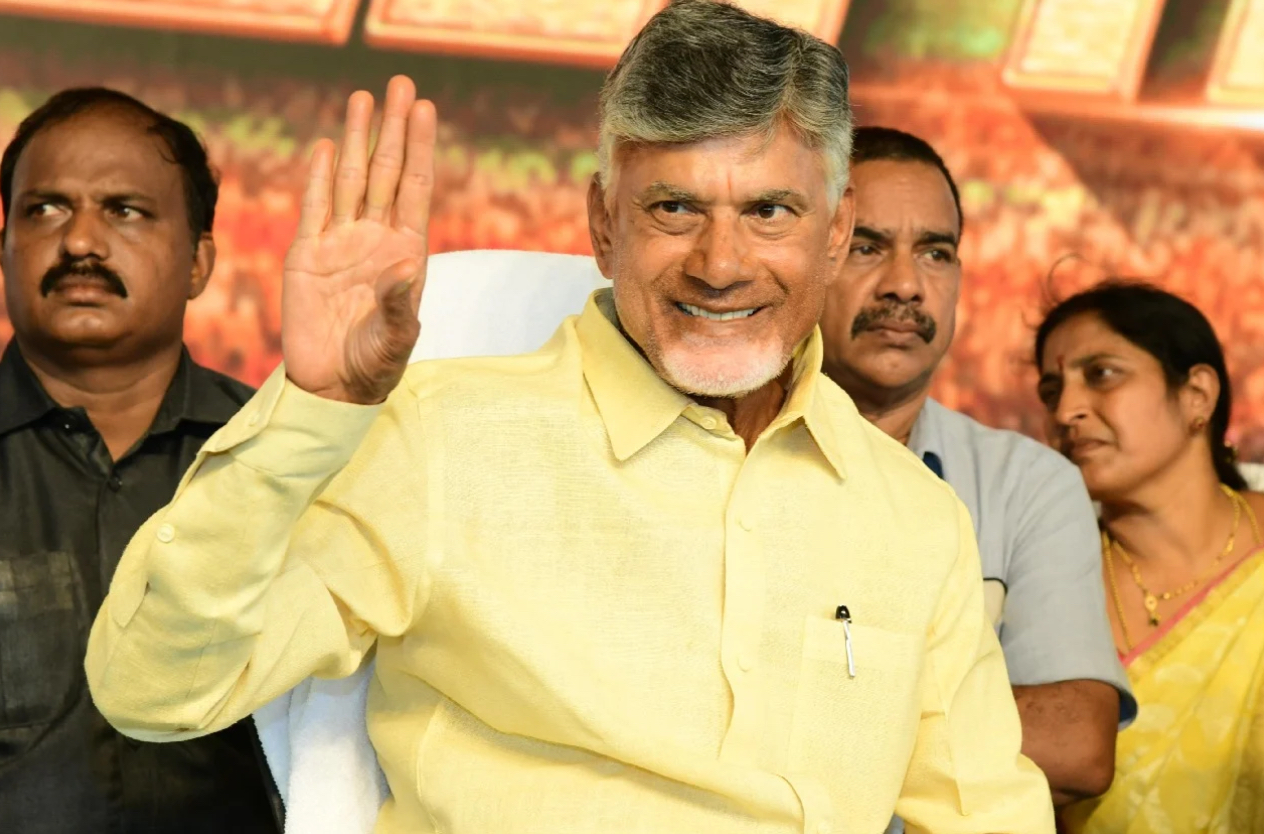 Chandrababu Naidu promises free bus travel for women