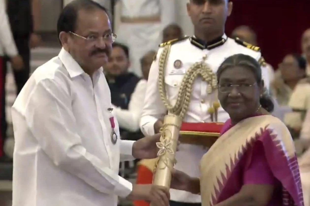 Two distinguished sons of Andhra receive Padma Vibhushan
