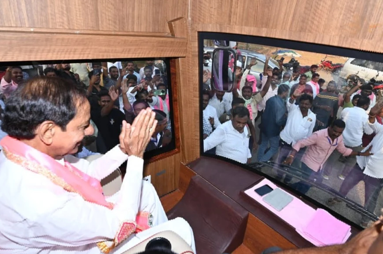 KCR embarks on 17-day bus yatra to boost BRS campaign ahead of polls