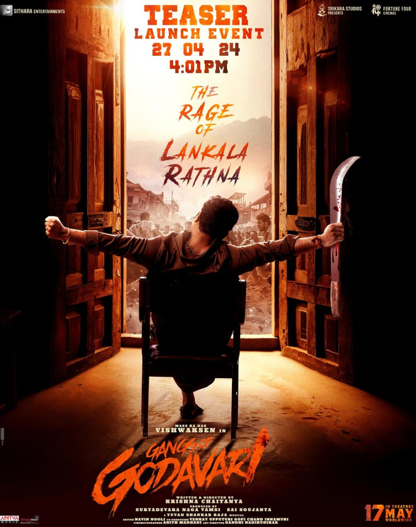 Teaser Unveiling: Gangs of Godavari Sets Date for April 27th