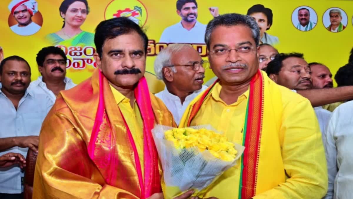 Both Vasantha, Devineni Joined Together In Mylavaram