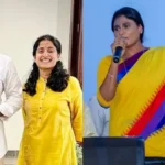 Jagan’s Comment On Sharmila’s Yellow Sari Boomerang By Netizens