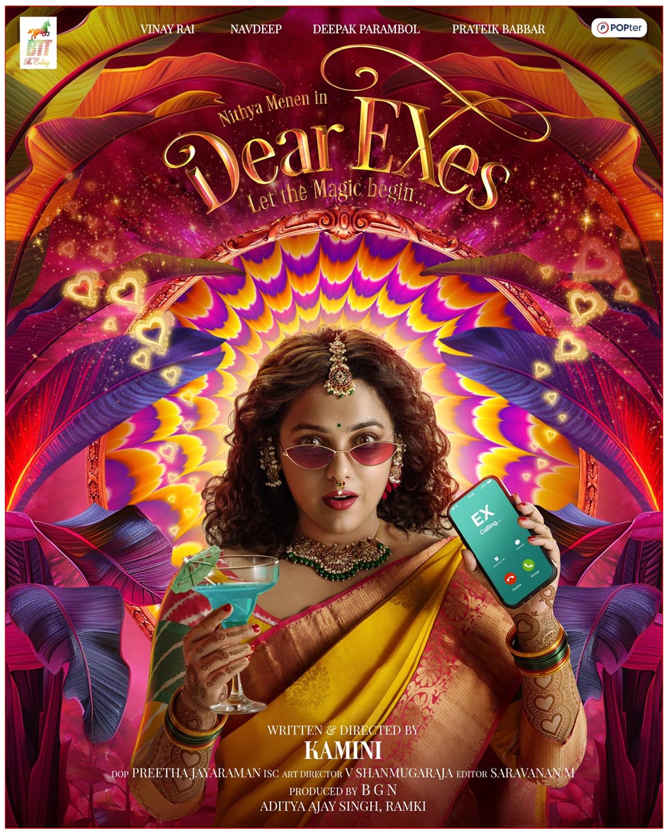 Nithya Menen Dazzles in First Look for ‘Dear Exes’