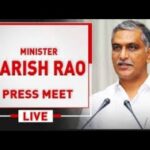 LIVE: BRS Harish Rao’s Press Meet
