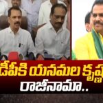 Yanamala Krishnudu Quits TDP