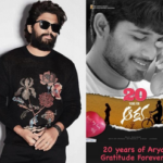Allu Arjun celebrates 20 years of cult classic ‘Arya’, says it changed his life