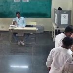 YSRCP MLA caught on cam destroying EVM