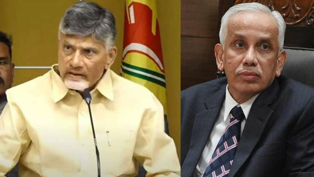 Chandrababu Asks Governor To Put An End Upgrading E-Office