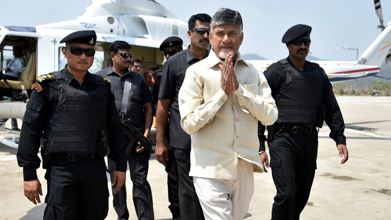 Center Increases Chandrababu Naidu’s Security