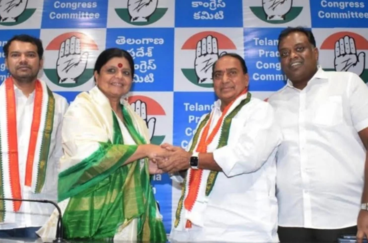 Another jolt to BRS as ex-Telangana minister joins Congress