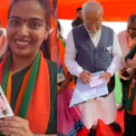 In Telangana, PM Modi gives autograph on photo of girl who sang a song on him