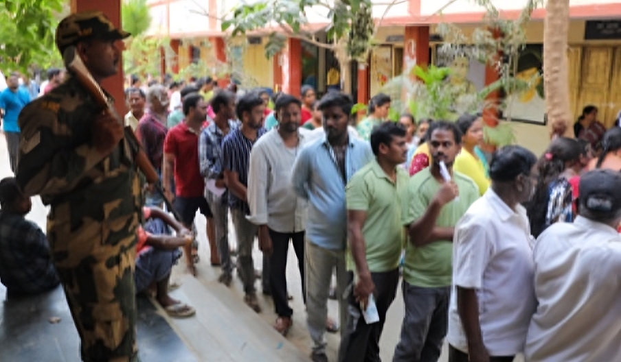 Andhra Pradesh records 81.86 per cent voter turnout in simultaneous LS/Assembly elections