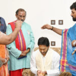 Two days after polling, Jagan Mohan Reddy participates in special puja