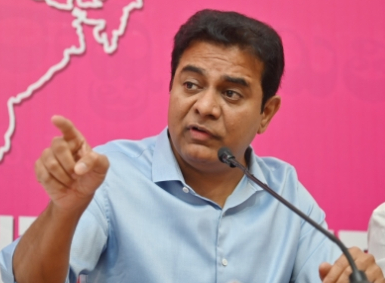 Congress cheated people with false promises, says KTR