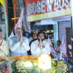 Narendra Modi’s Massive Road Show In Vijayawada