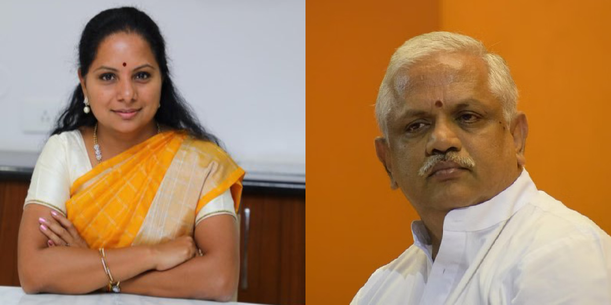 KCR Targeted BJP’s BL Santosh To Rescue Kavitha From Liquor Scam