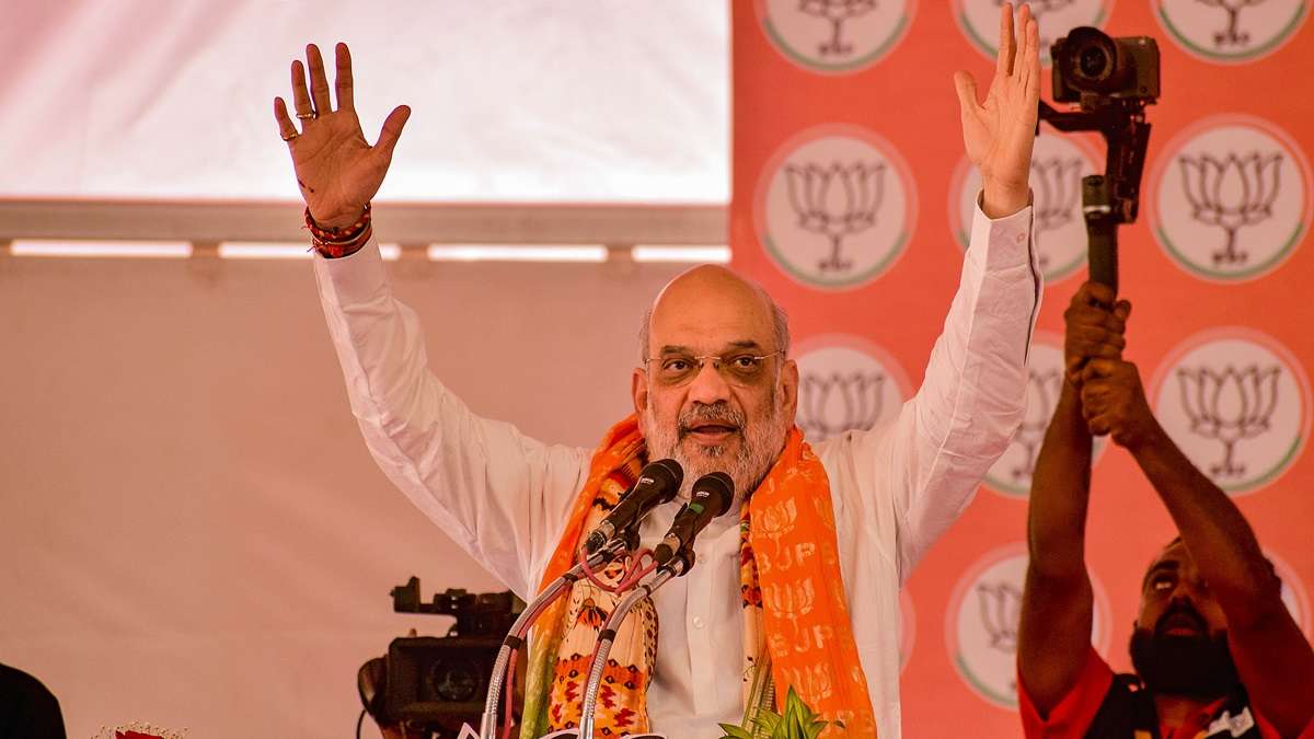 Amit Shah Says It Is Fight Between ‘Vote For Jihad’ And ‘Vote For Vikas’
