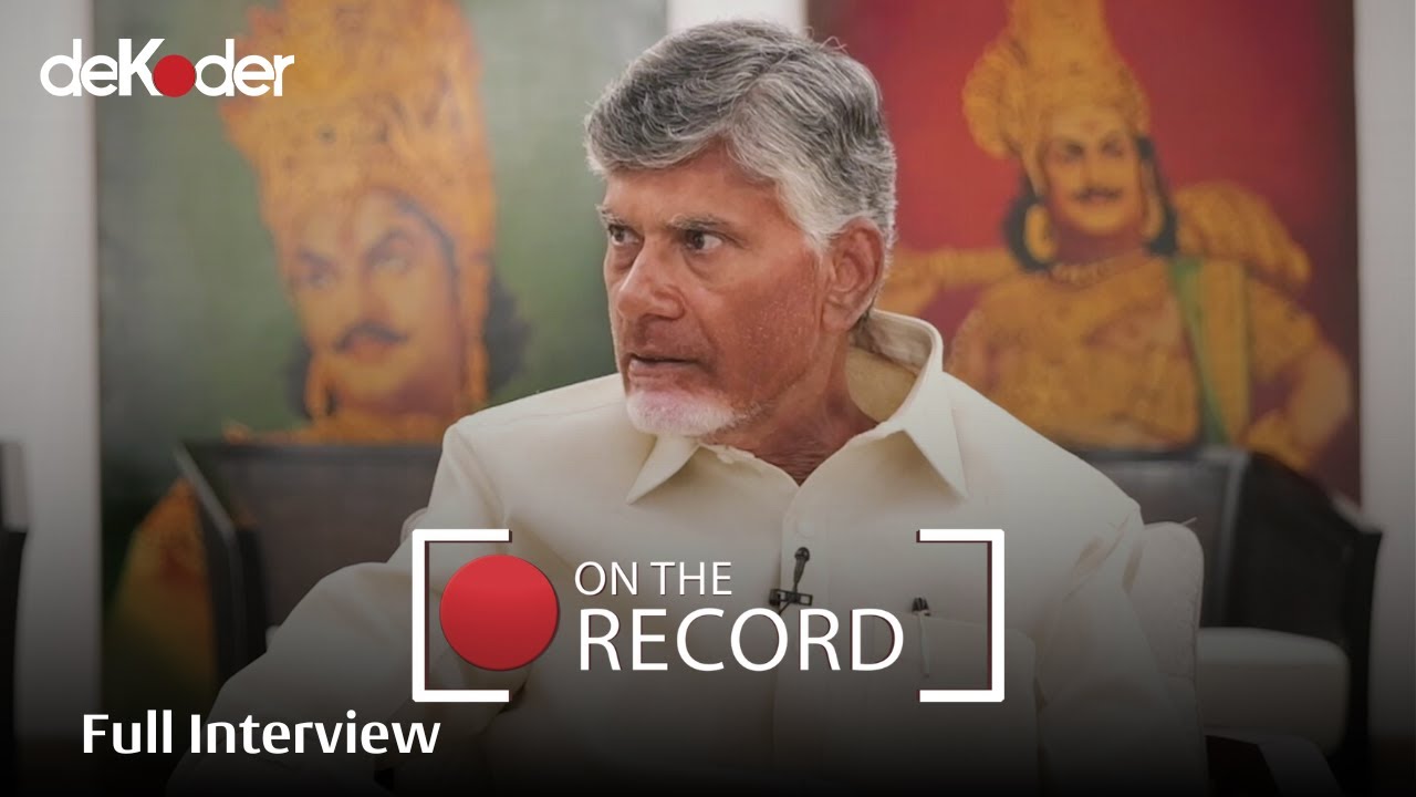 Andhra Pradesh On The Record ft. N. Chandrababu Naidu, Prannoy Roy and Dorab R. Sopariwala