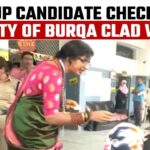 BJP’s Hyderabad Candidate Madhavi Latha Checks Identity Of Burqa-Clad Women
