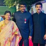 Mega family posed after receiving the honorary award