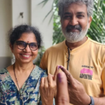 Rajamouli flew in from Dubai and ‘rushed to polling booth’ from airport