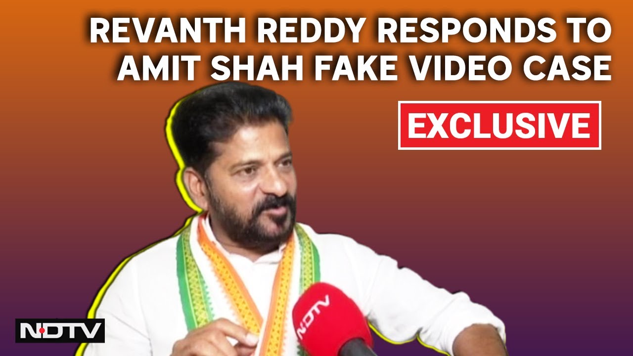 Revanth Reddy On Amit Shah Fake Video Case: ​”Why Home Ministry Intervening In…”