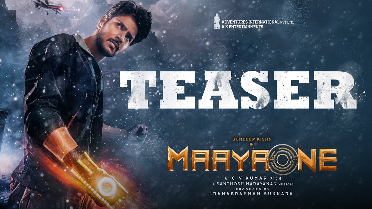 Sundeep Kishan MaayaOne Teaser Released