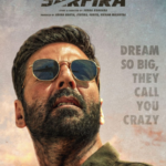 Akshay Kumar sports rugged look with stubble, polygonal shades in ‘Sarfira’ poster