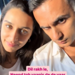 Shraddha Kapoor makes her relationship with Rahul Mody Instagram official