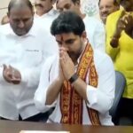 Chandrababu Naidu’s son Lokesh assumes office as minister