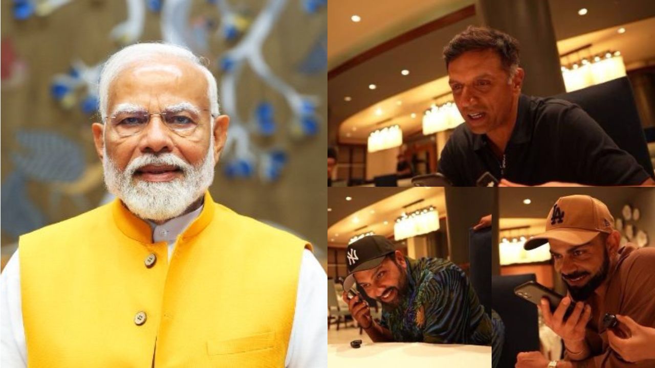 PM Modi speaks to Team India after T20 World Cup win; lauds Rohit, Kohli, and Dravid
