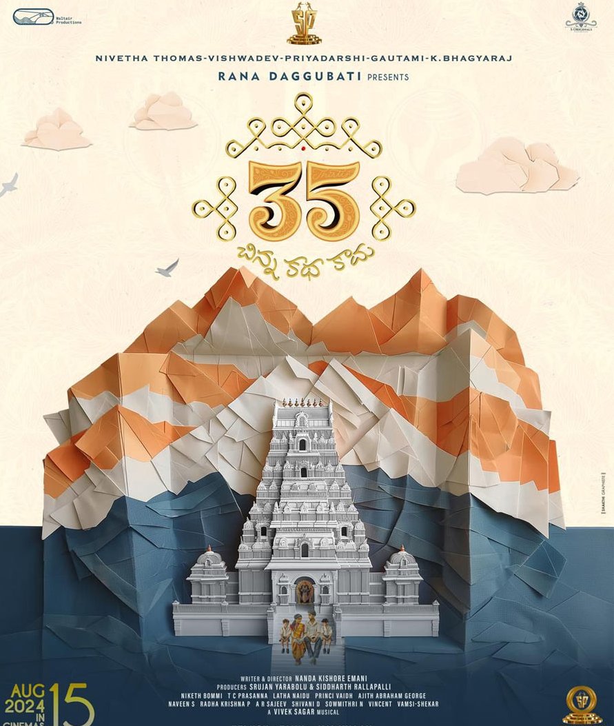 Nivetha Thomas’ Next Film ’35- Chinna Katha Kaadu’ Sets Intriguing Title