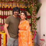 Ravi Teja and Sreeleela Kick Off New Film with Grand Pooja Ceremony