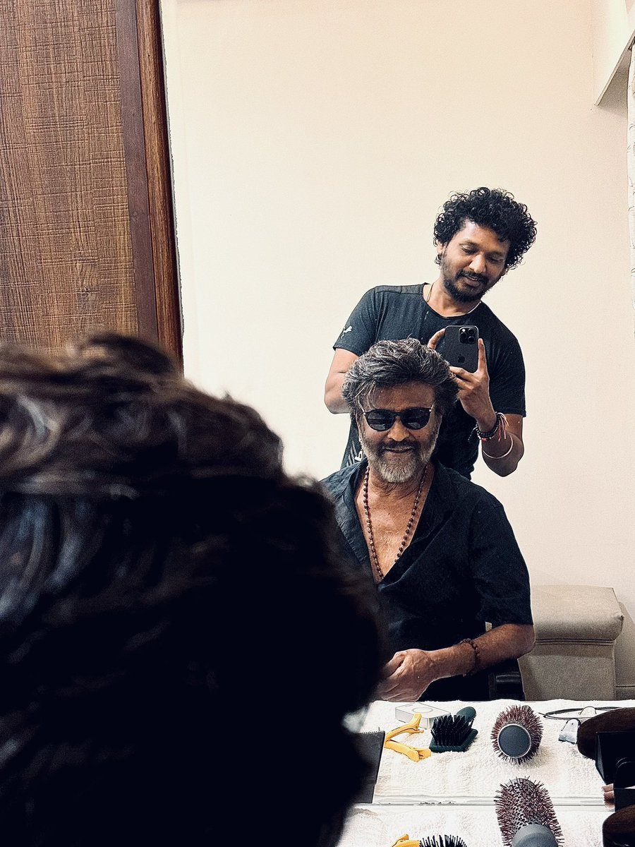 Lokesh Kanagaraj Unveils Striking Look Test Still of Rajinikanth in ‘Coolie’