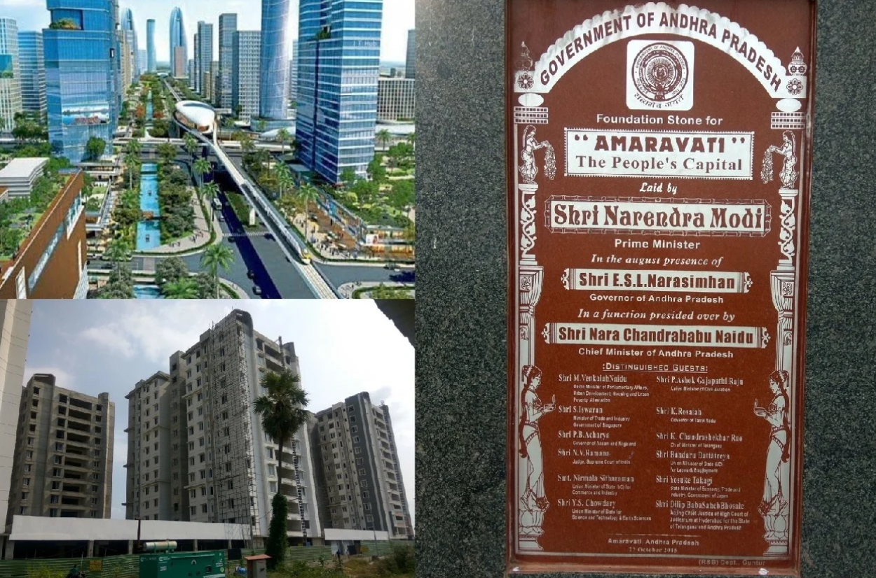 Chandrababu Naidu’s return gives new life to his dream project Amaravati