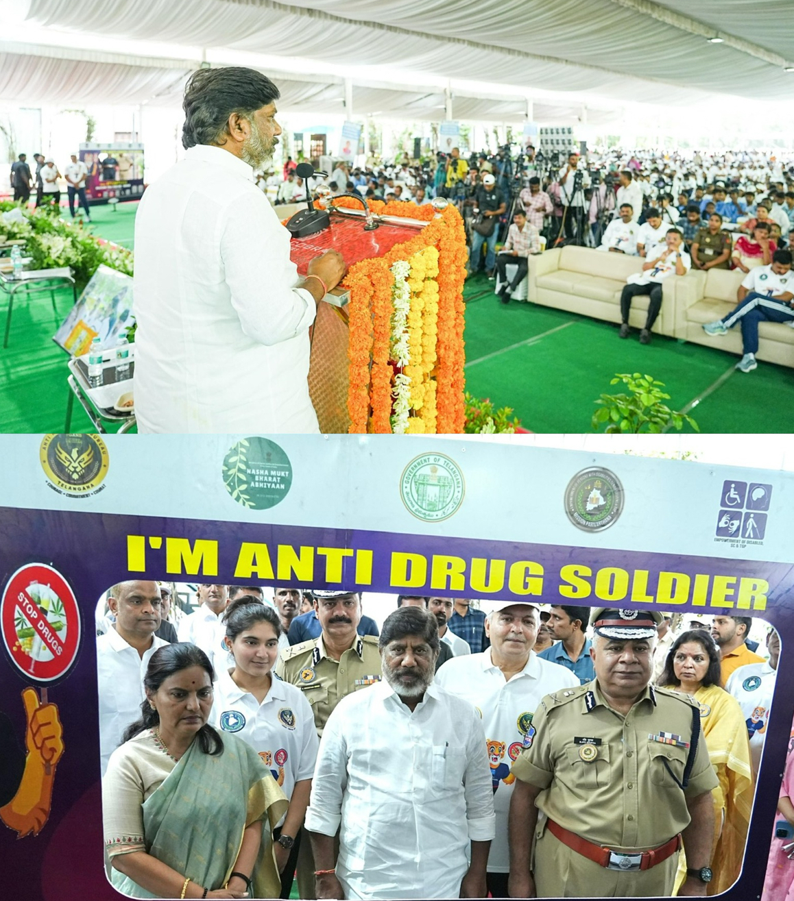 Telangana to act firmly to eliminate drug menace: Dy CM