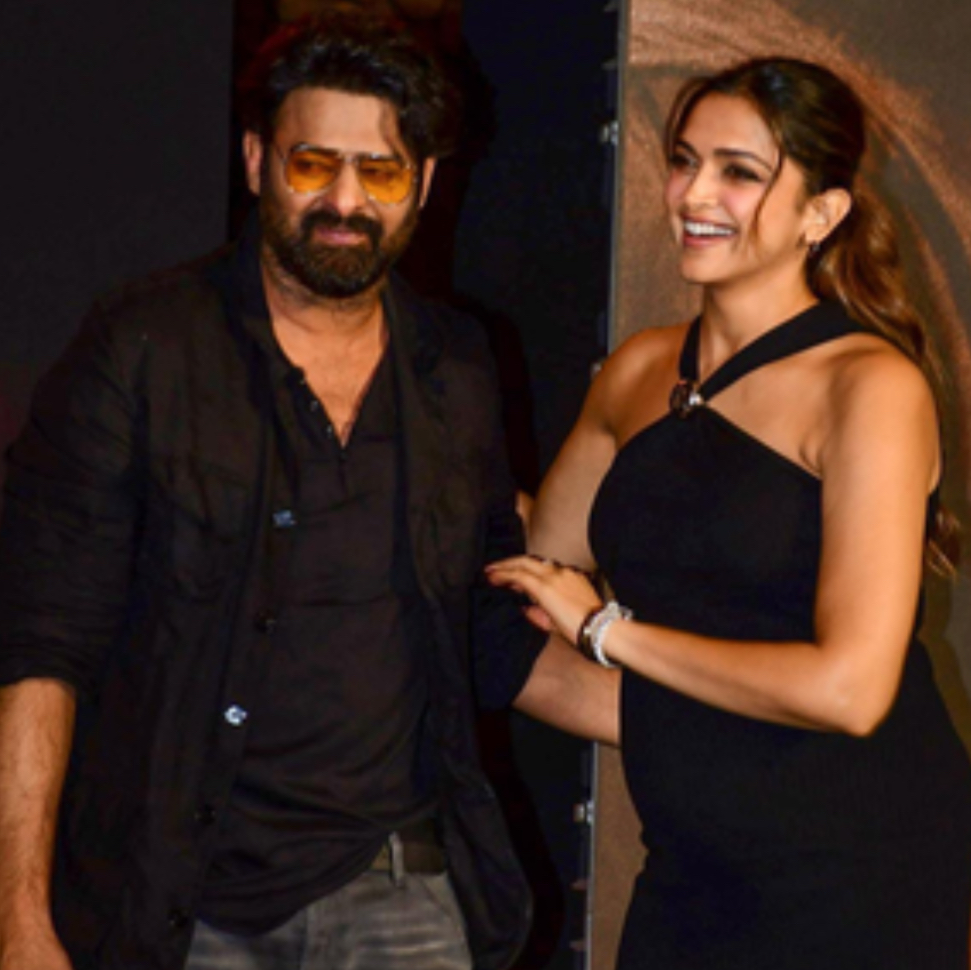 Deepika flaunts her baby bump in black bodycon dress at ‘Kalki 2898 AD’ event