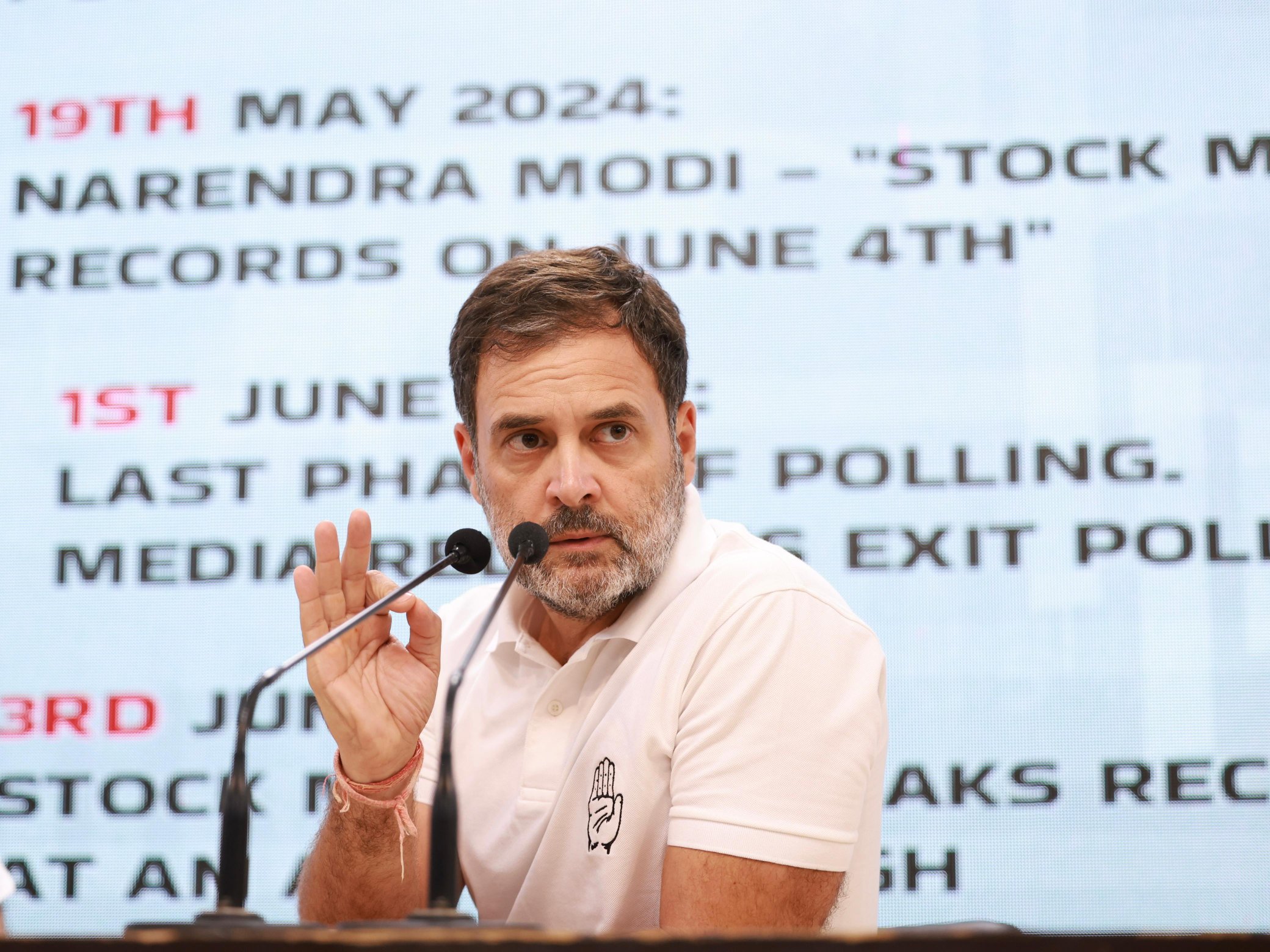 Rahul Demands JPC Probe Into ‘Biggest Stock Market Scam’ Via Exit Polls