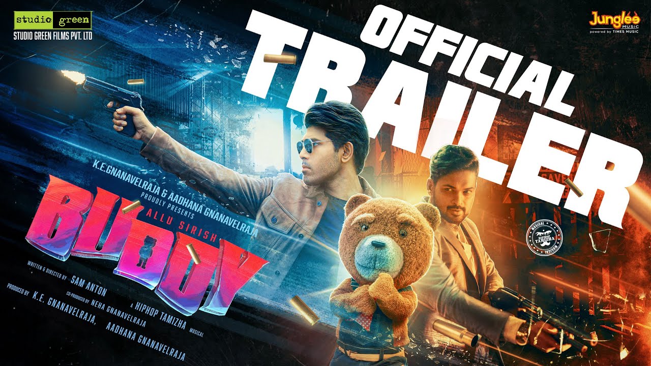 Allu Sirish’s ‘Buddy’ Trailer Promises Ultimate Action and Fun